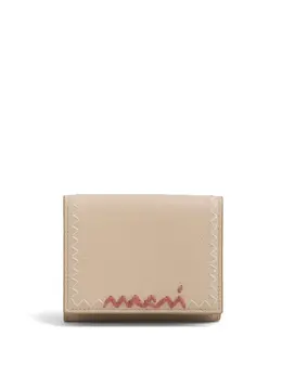 Marni: Бежевый кошелёк 