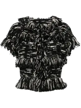 sacai: Трикотажная куртка 