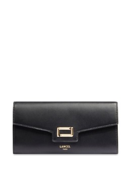 Lancel: Чёрный кошелёк 