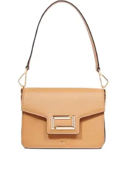 Lancel: Коричневая сумка 