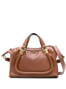 Chloé: Коричневая сумка 