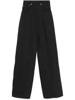 MM6 Maison Margiela: Чёрные джинсы 