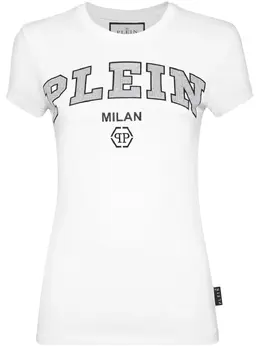 Philipp Plein: Футболка  Crystal со стразами