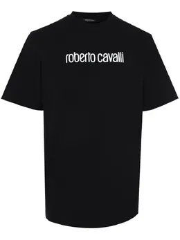 Roberto Cavalli: Футболка с принтом 