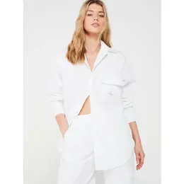 Calvin Klein Jeans: Белая рубашка 