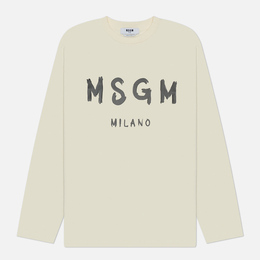 MSGM: Бежевый свитшот  Milano