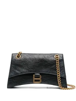 Balenciaga: Чёрная сумка 