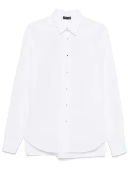 Mugler: Белая рубашка 