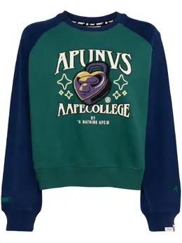 AAPE BY *A BATHING APE®: Свитшот с принтом 