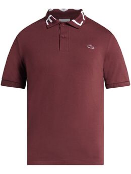 Lacoste: Красное поло 