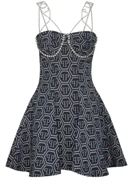 Philipp Plein: Жаккардовое платье 