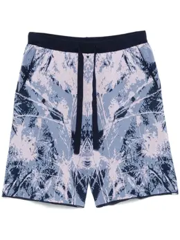 White Mountaineering: Синие шорты 
