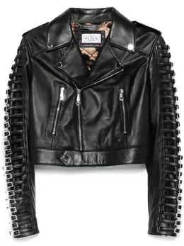 Philipp Plein: Куртка  Crystal со стразами