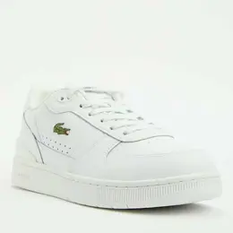 LACOSTE: Белые кеды 