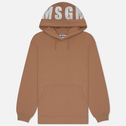 MSGM: Коричневая толстовка 