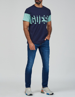 GUESS: Сині джинси 