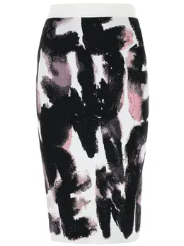 Alexander McQueen: Юбка миди 