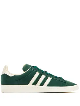 adidas: Зелёные кроссовки  Campus 80s
