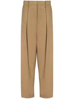 Balmain: Хлопковые брюки 