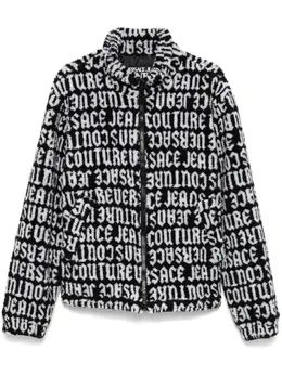 Versace Jeans Couture: Чёрная куртка 