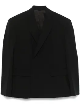 Mugler: Пиджаки из шерсти 
