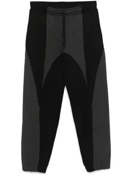 Mugler: Чёрные брюки 