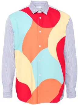 Comme Des Garçons Shirt: Голубая рубашка 