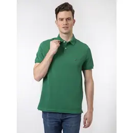 TOMMY HILFIGER: Зелёное поло  1985