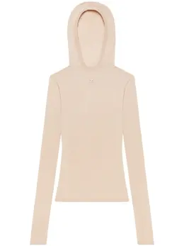 Courrèges: Топ с капюшоном 