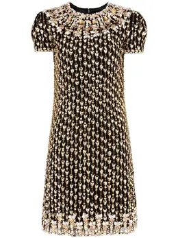 Jenny Packham: Платье с коротким рукавом 