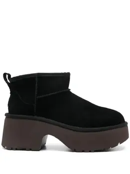UGG: Чёрные ботинки  Ultra Mini