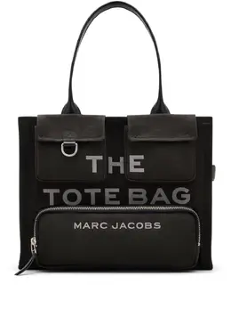 Marc Jacobs: Чёрная сумка-шоппер  The