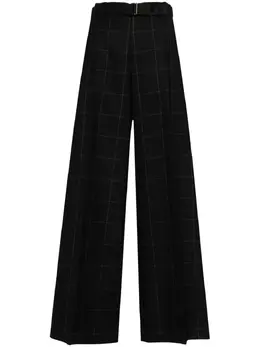 sacai: Чёрные брюки 