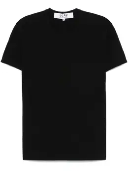 Comme Des Garçons Play: Чёрная футболка  Heart