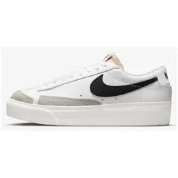 NIKE: Белые кроссовки  Blazer Low