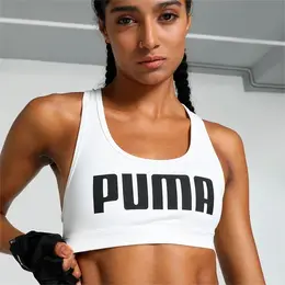 PUMA: Белый топ  4 Keeps