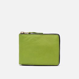 Comme des Garcons Wallet: Зелёный кошелёк 