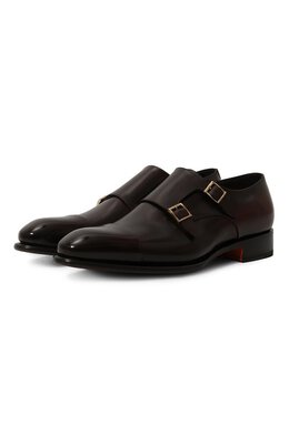 Santoni: Бордовые туфли  Carter