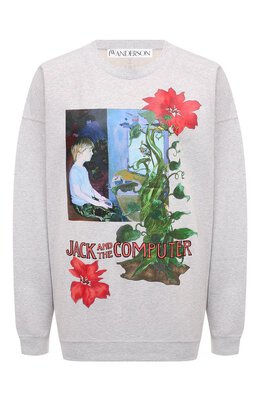 JW Anderson: Хлопковый свитшот 
