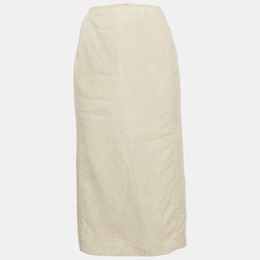 Max Mara: Бежевая юбка 