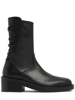 ANN DEMEULEMEESTER: Чёрные ботинки 