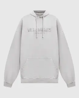 Vetements: Серая толстовка 