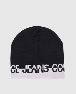 Versace Jeans Couture: Чёрная шапка 