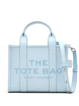 Marc Jacobs: Голубая сумка-шоппер  The Leather