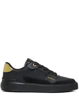 Balmain: Чёрные кроссовки  B-Court