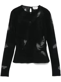 Alexander McQueen: Чёрная блуза 