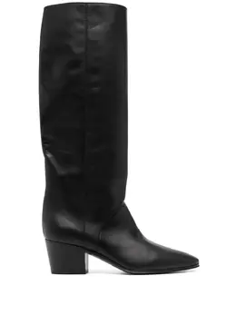 Casadei: Чёрные ботинки 