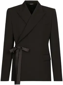 Dolce & Gabbana: Чёрные пиджаки 