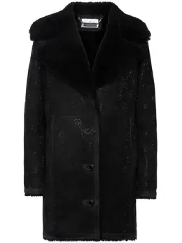 Philipp Plein: Чёрное пальто 