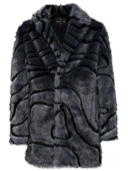 Unreal Fur: Синее пальто 